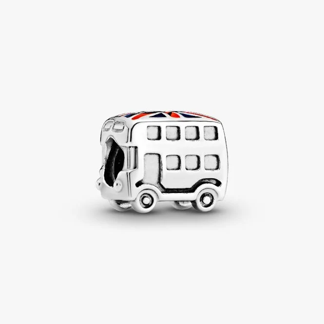 Union Jack London Bus Charms
