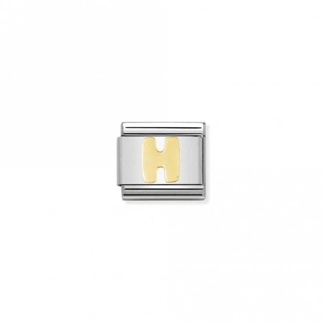 Classic Gold H Letter Charms