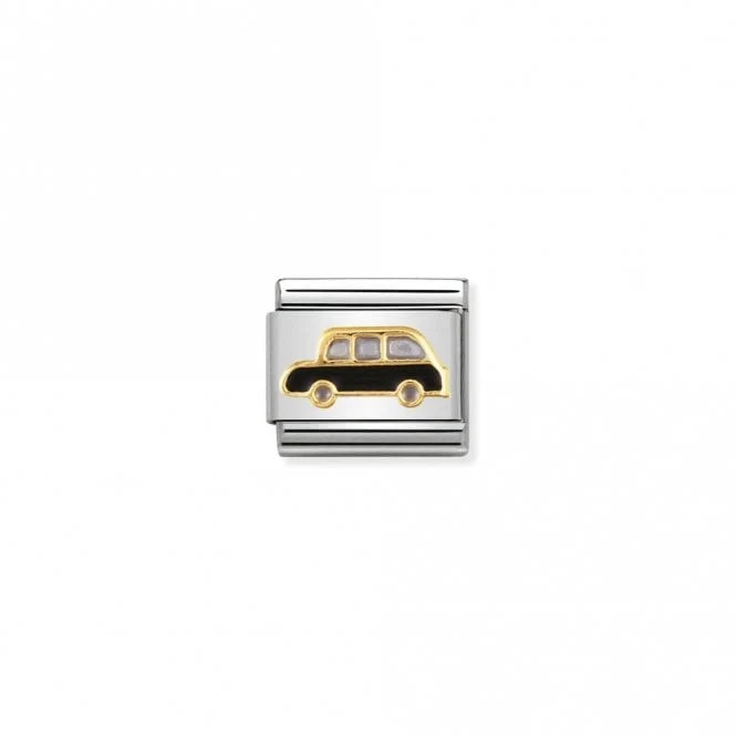Classic Gold Black Cab Travel Charms