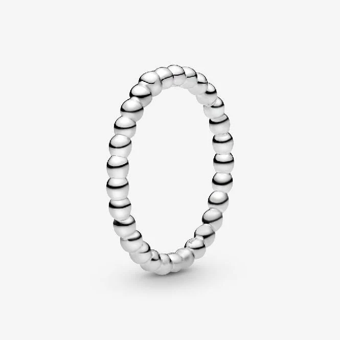 Beaded Stacking Ring, Size 52