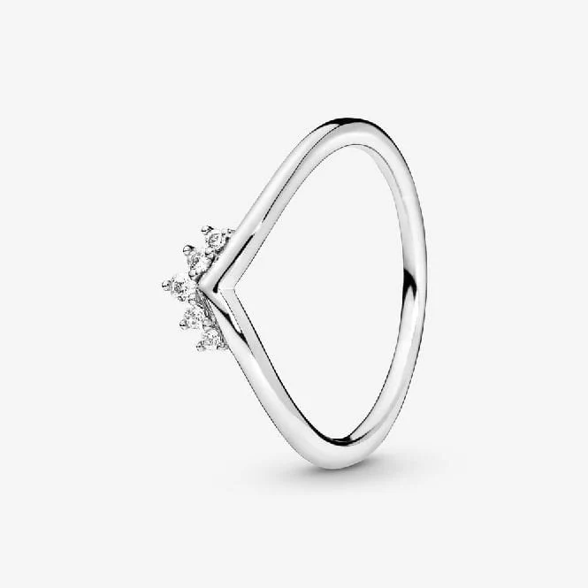 Tiara Wishbone Ring, Size 60