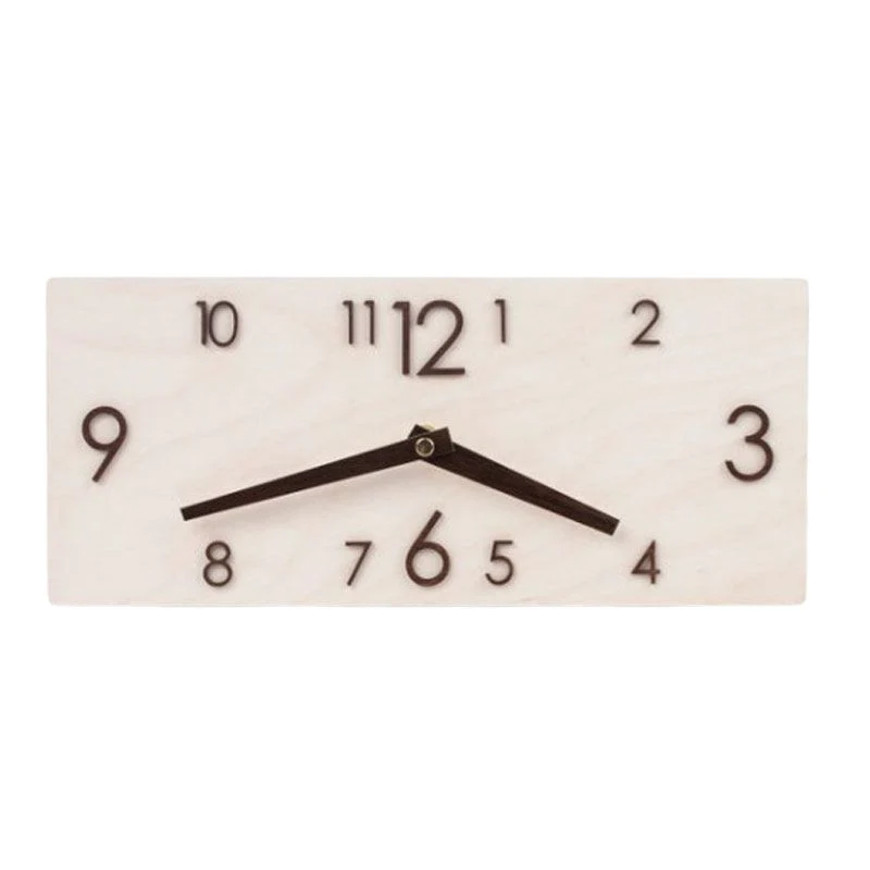 Vintage rechteckige Uhr