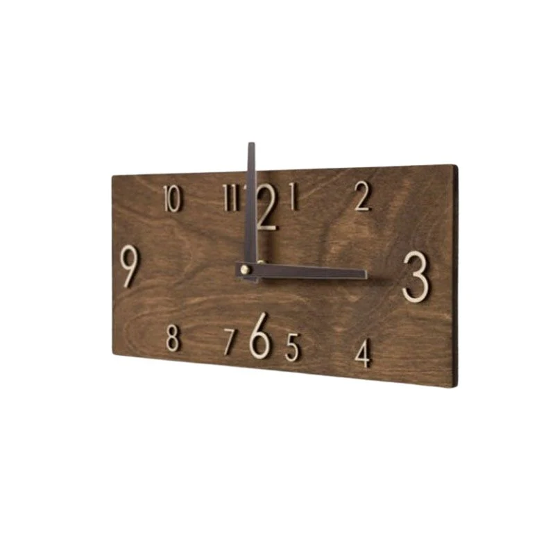 Vintage rechteckige Uhr