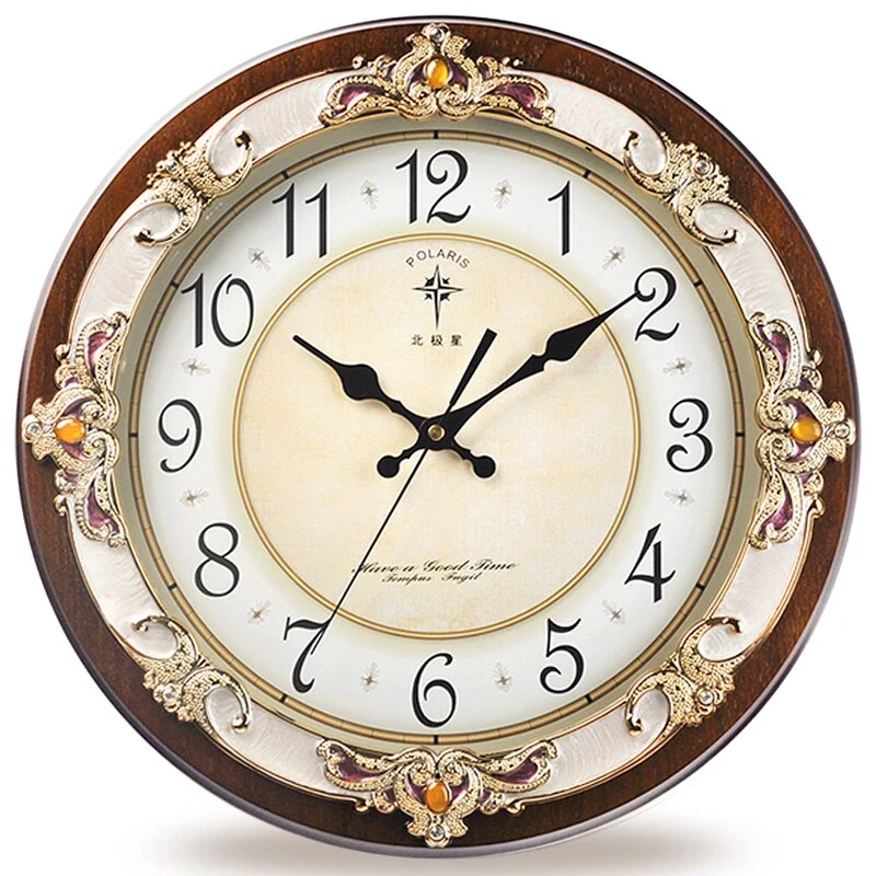 Riesige Vintage-Wanduhr