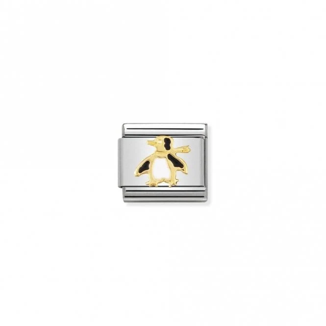 Classic Gold Penguin Animal Charms