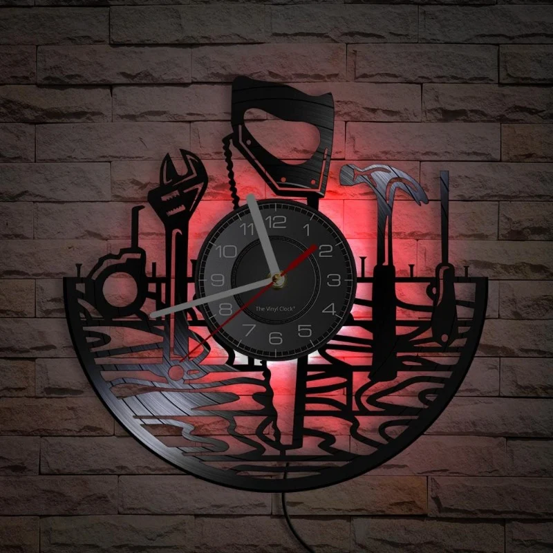 Vintage Garagenuhr