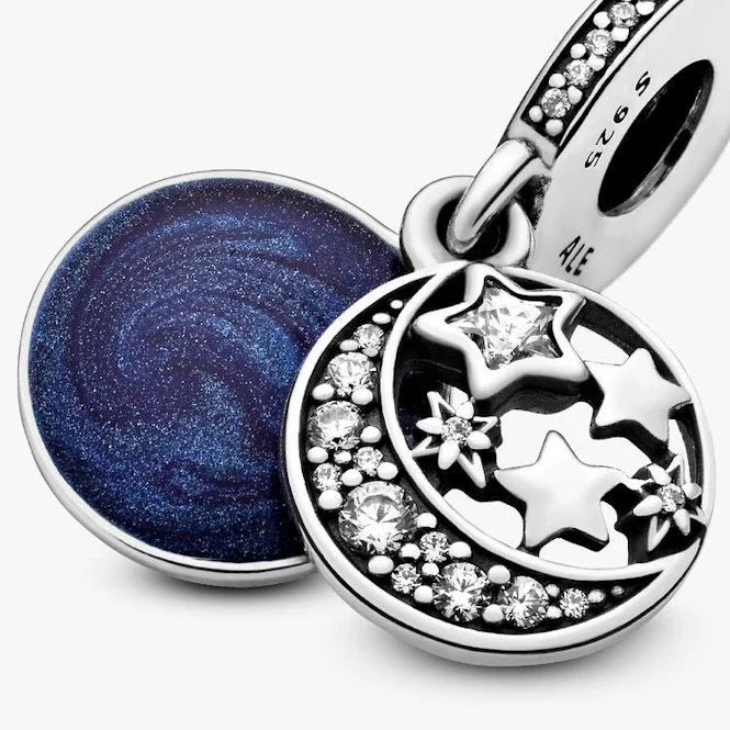 Vintage Night Sky Dangle Charms