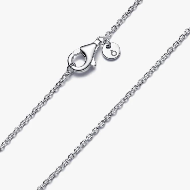 Classic 1.2 mm wide Cable Chain Necklace, 45cm
