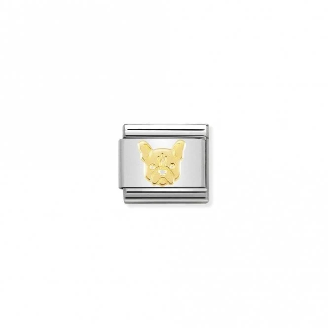 Classic Gold French Bulldog Animal Charms