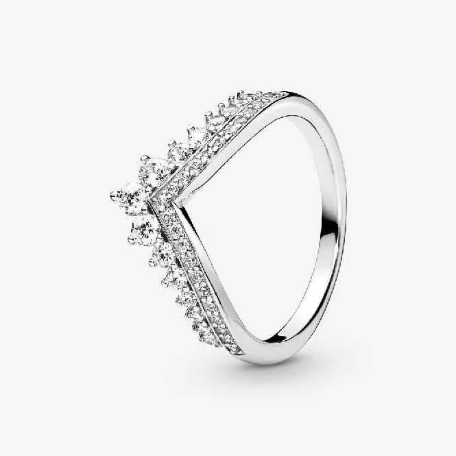 Princess Wishbone Ring, Size 58