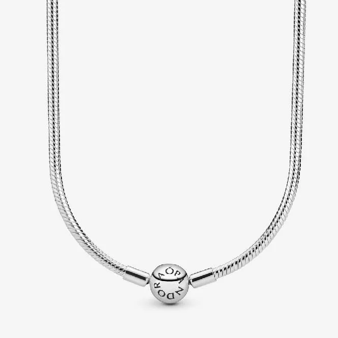 Moments Snake Chain Necklace, 50cm