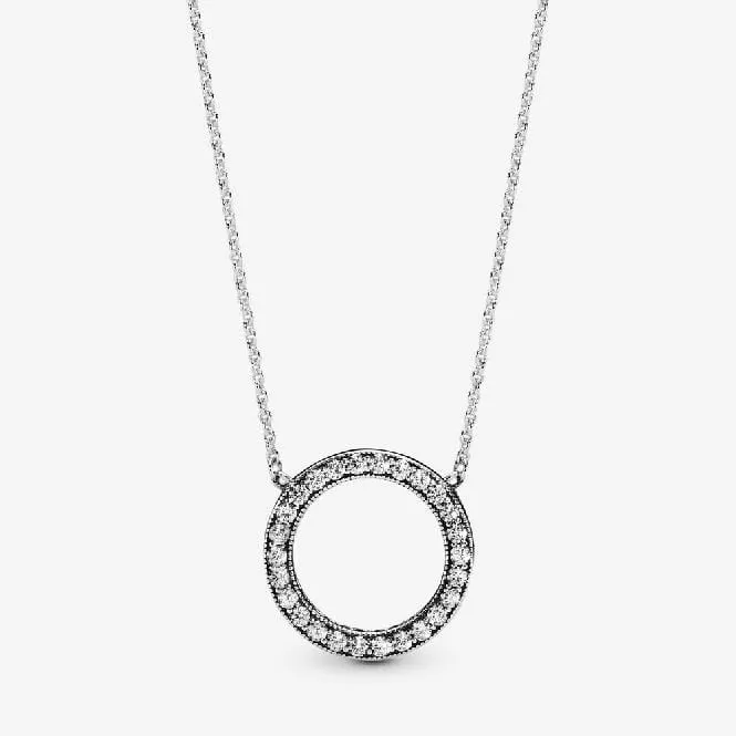 Circle of Sparkle Necklace, 45cm