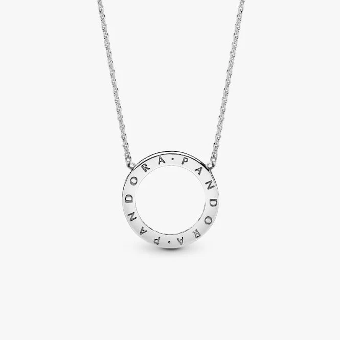 Circle of Sparkle Necklace, 45cm