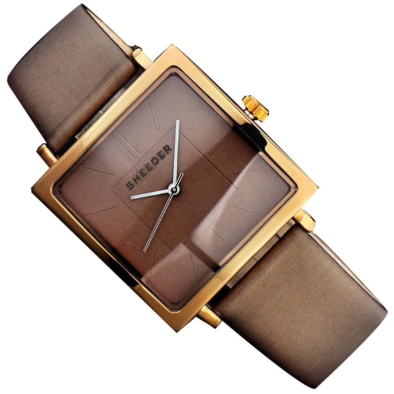 Vintage quadratische Uhr