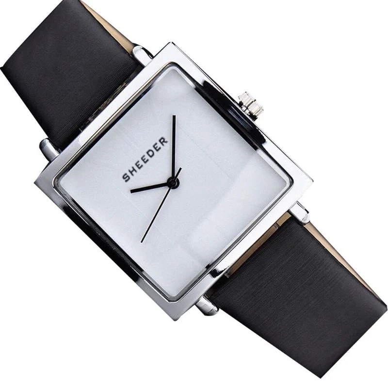 Vintage quadratische Uhr
