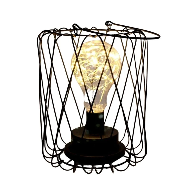 Schwarze Vintage Schreibtischlampe