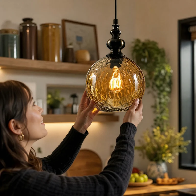 Italienische Vintage-Designlampe