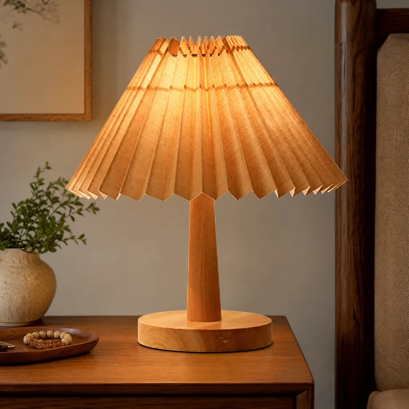 Vintage Holzlampe