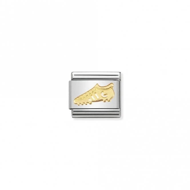 Classic Gold Football Boot Sports & Hobbies Charms
