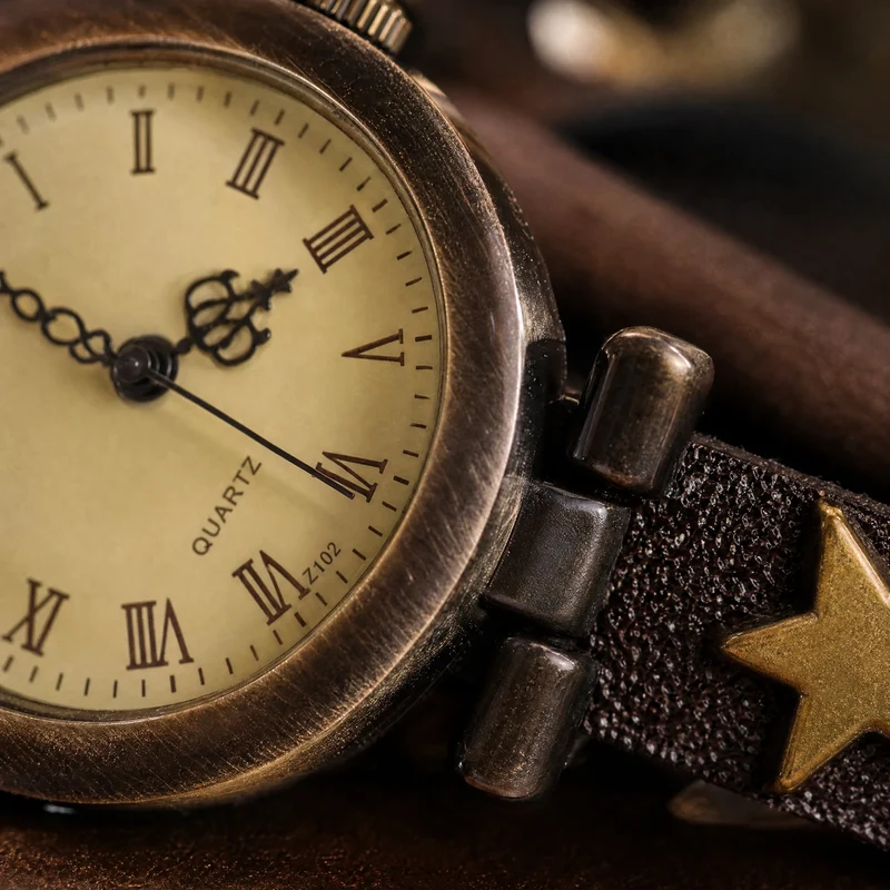 Alte Vintage-Uhr