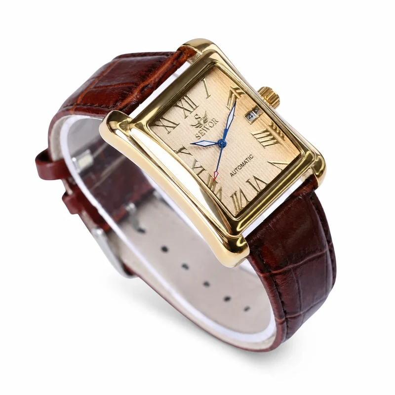 Vintage rechteckige Uhr
