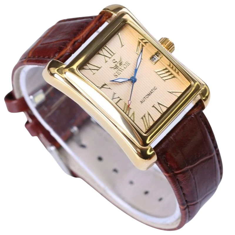 Vintage rechteckige Uhr