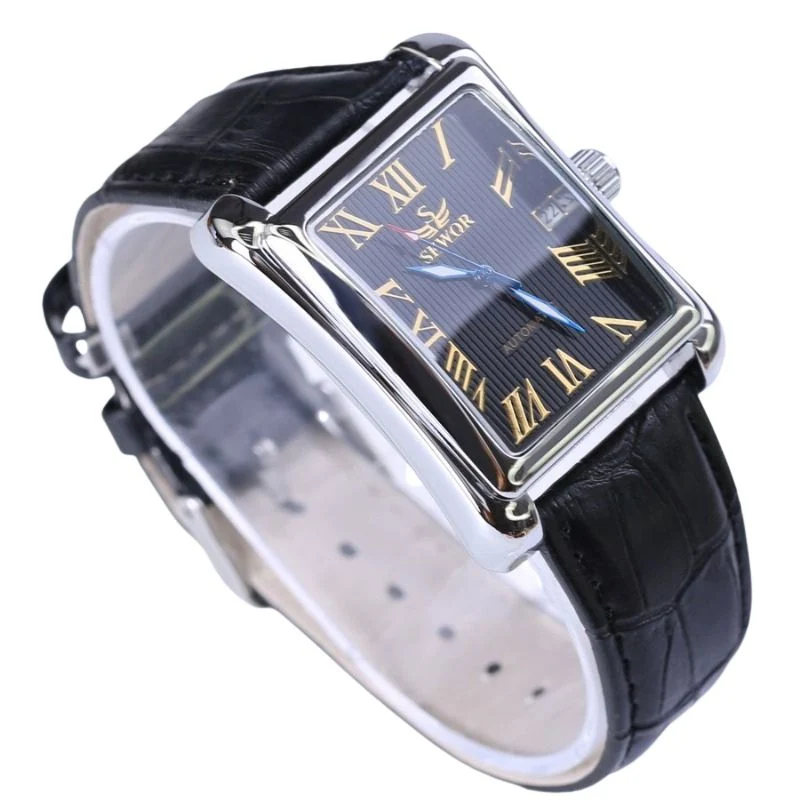 Vintage rechteckige Uhr