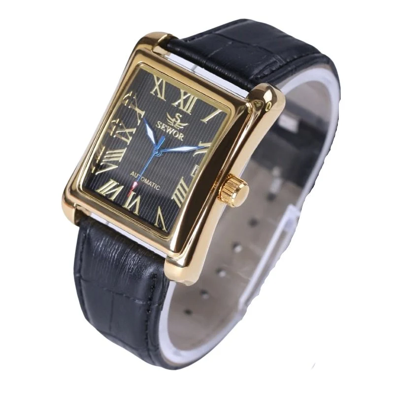 Vintage rechteckige Uhr