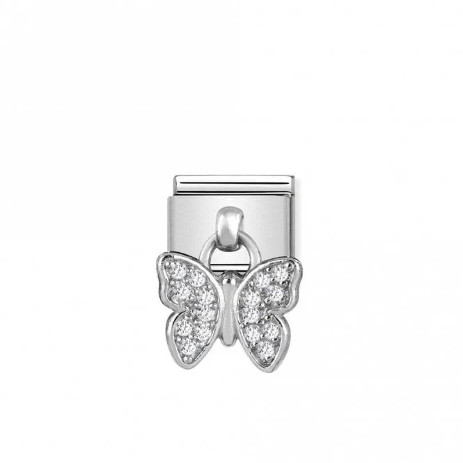 Classic Silver Butterfly Animal Charms