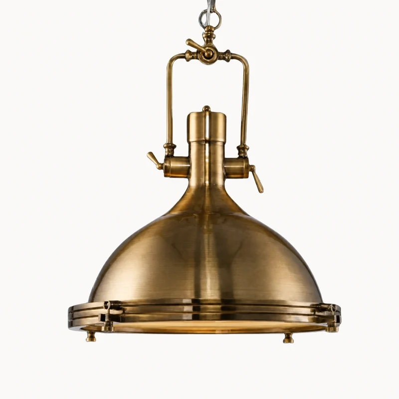 Vintage Metalllampe