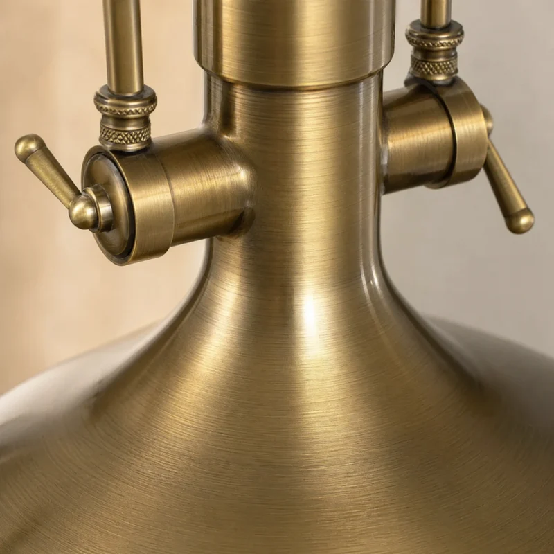 Vintage Metalllampe