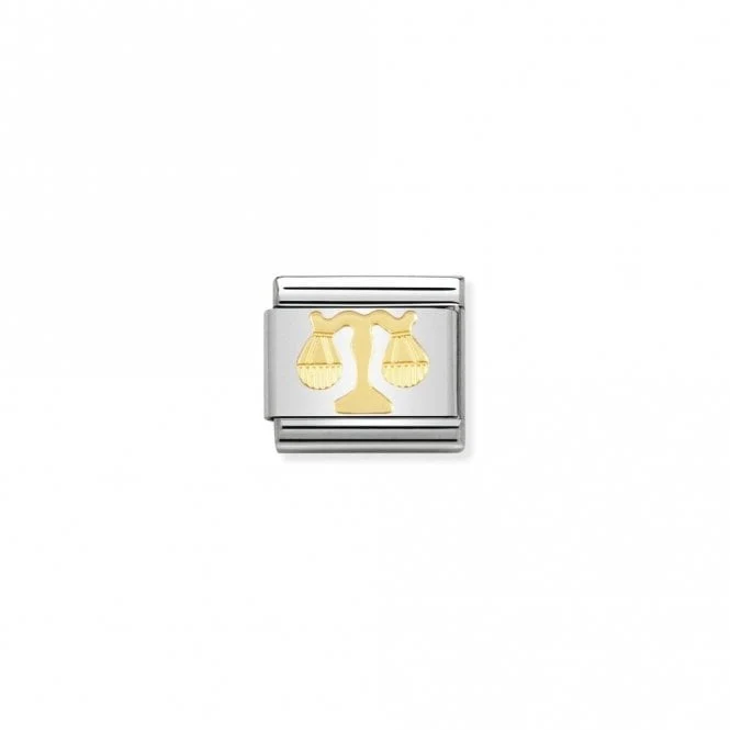 Classic Gold Libra Zodiac Charms