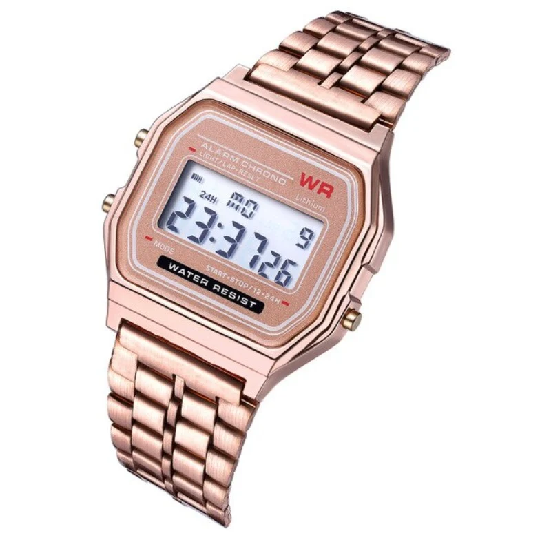 Vintage-LED-Uhr