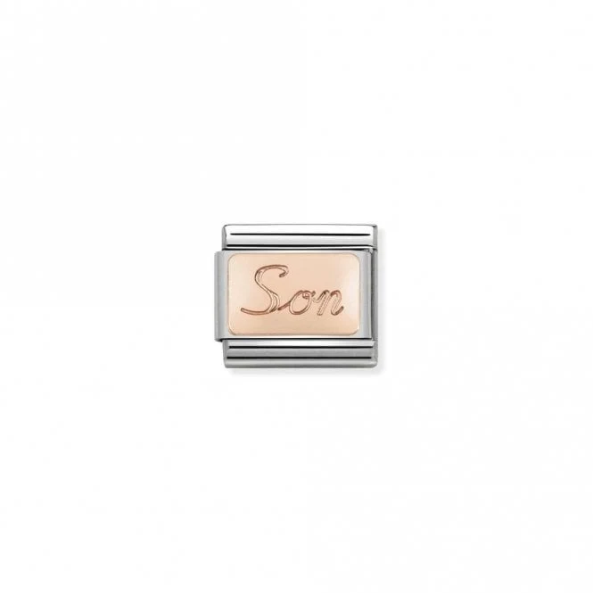 Classic Rose Gold Son Friends & Family Charms