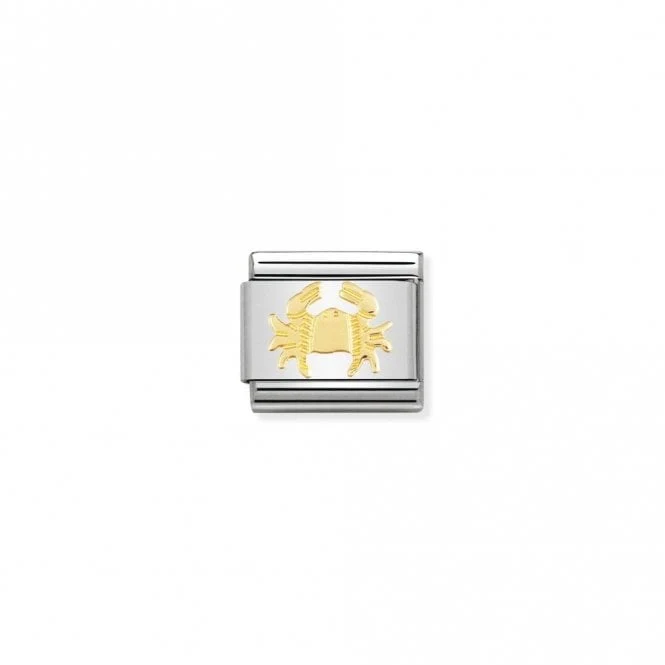 Classic Gold Cancer Zodiac Charms