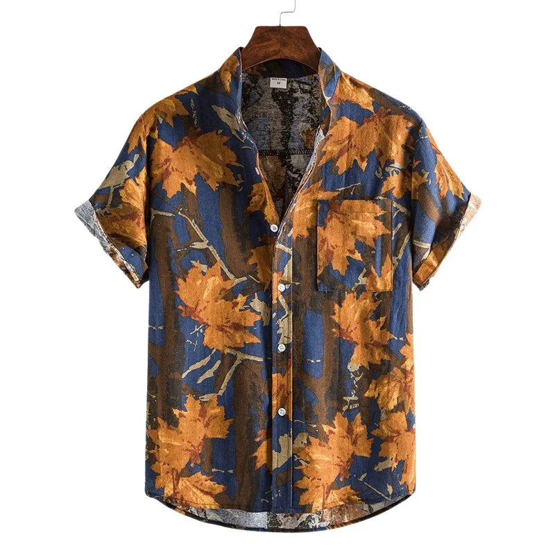 Vintage-Kurzarmshirt für Herren