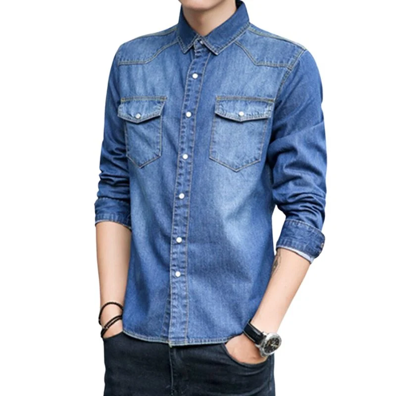 Vintage Jeanshemd