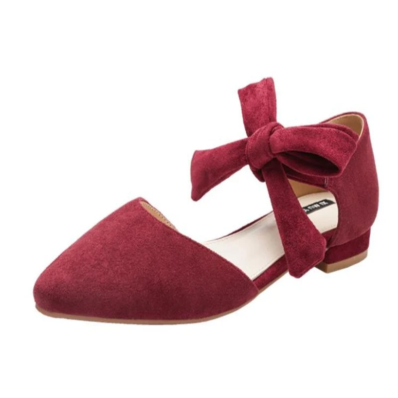 Vintage flache Schuhe