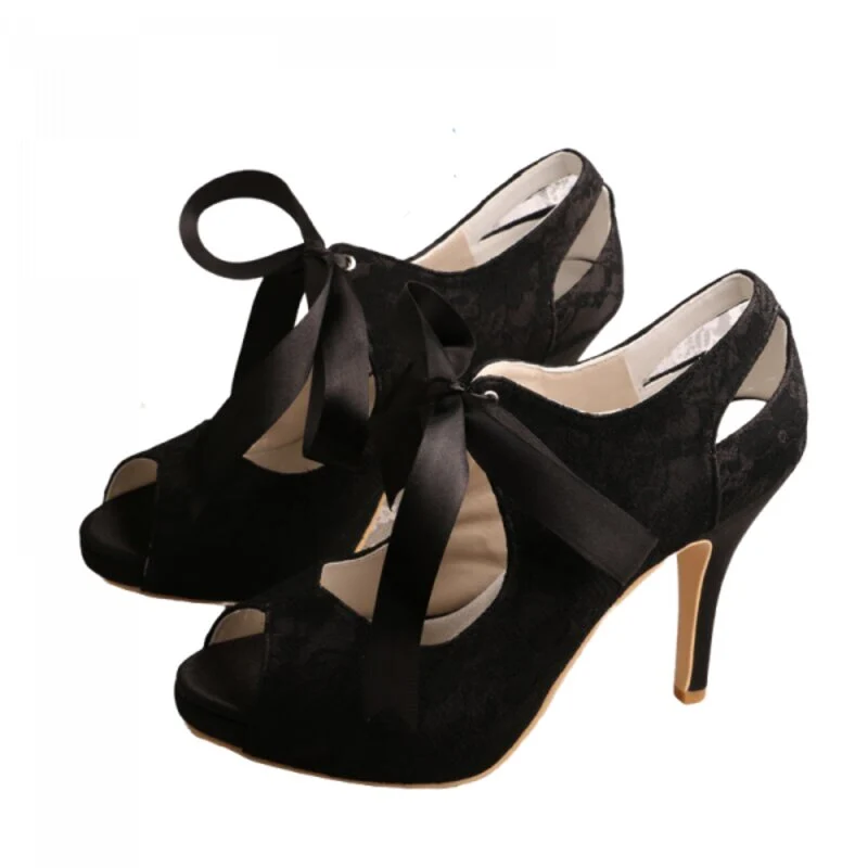 Vintage Damen Hochzeitsschuhe