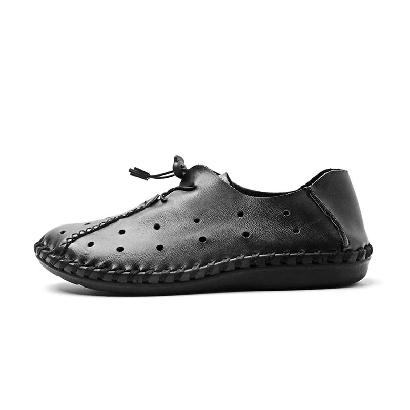 Vintage Leder-Fahrradschuh
