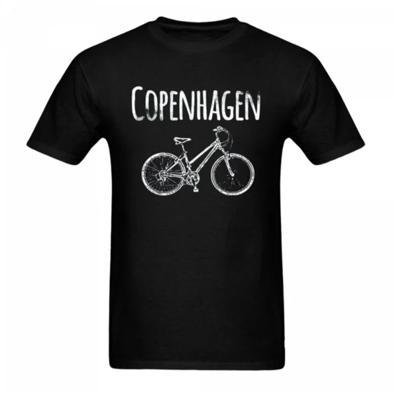 Vintage-Fahrrad-T-Shirt für Herren