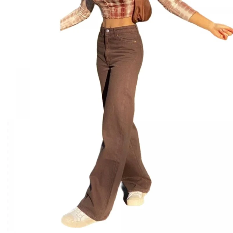 Vintage-Hose mit hoher Taille