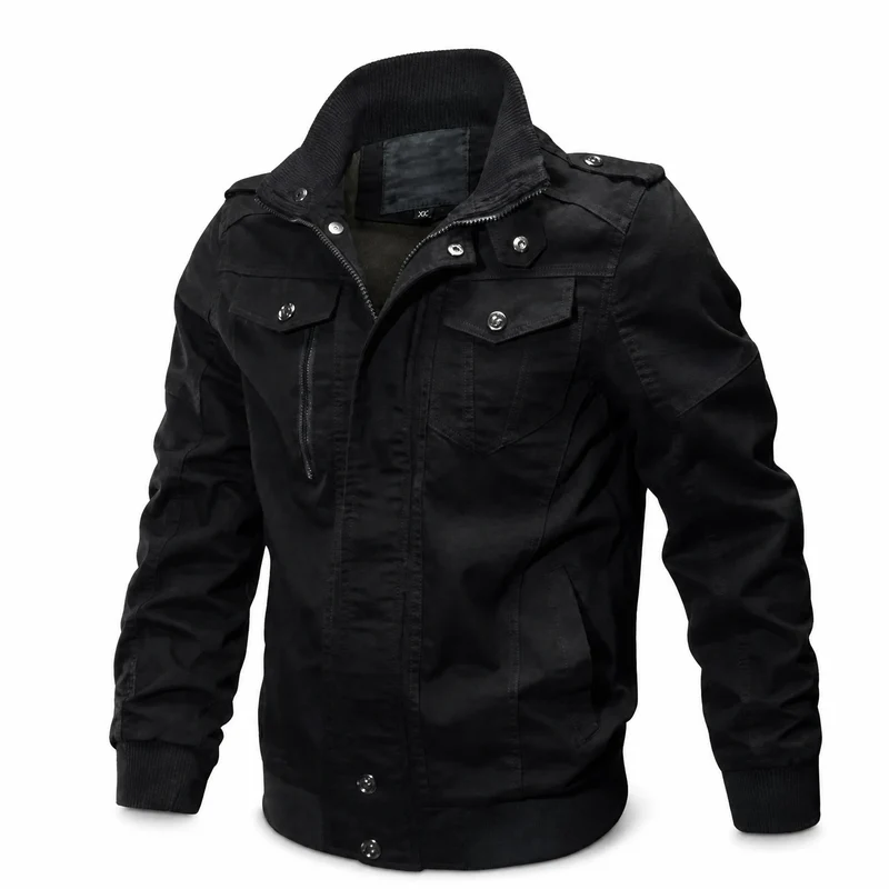 Vintage Herren Militärjacke