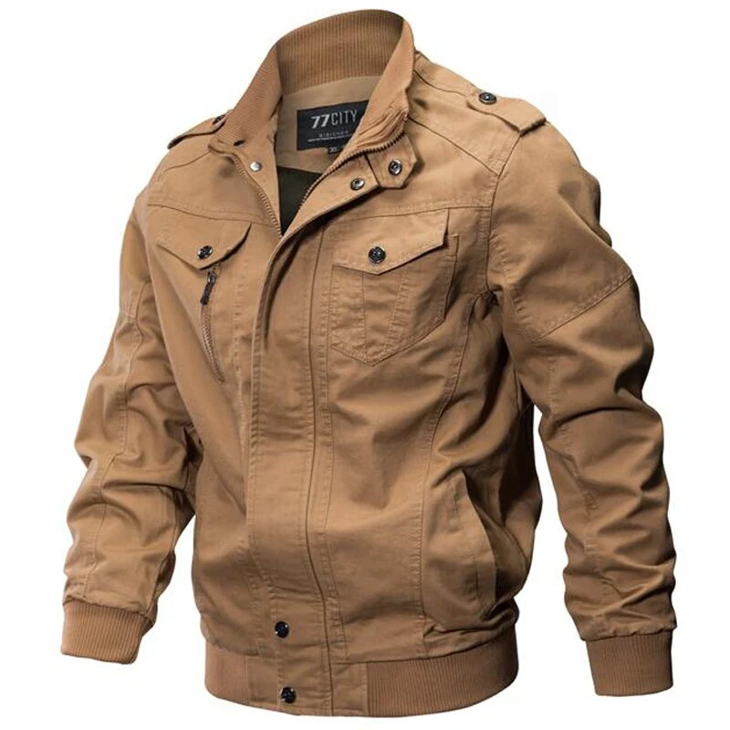 Vintage Herren Militärjacke