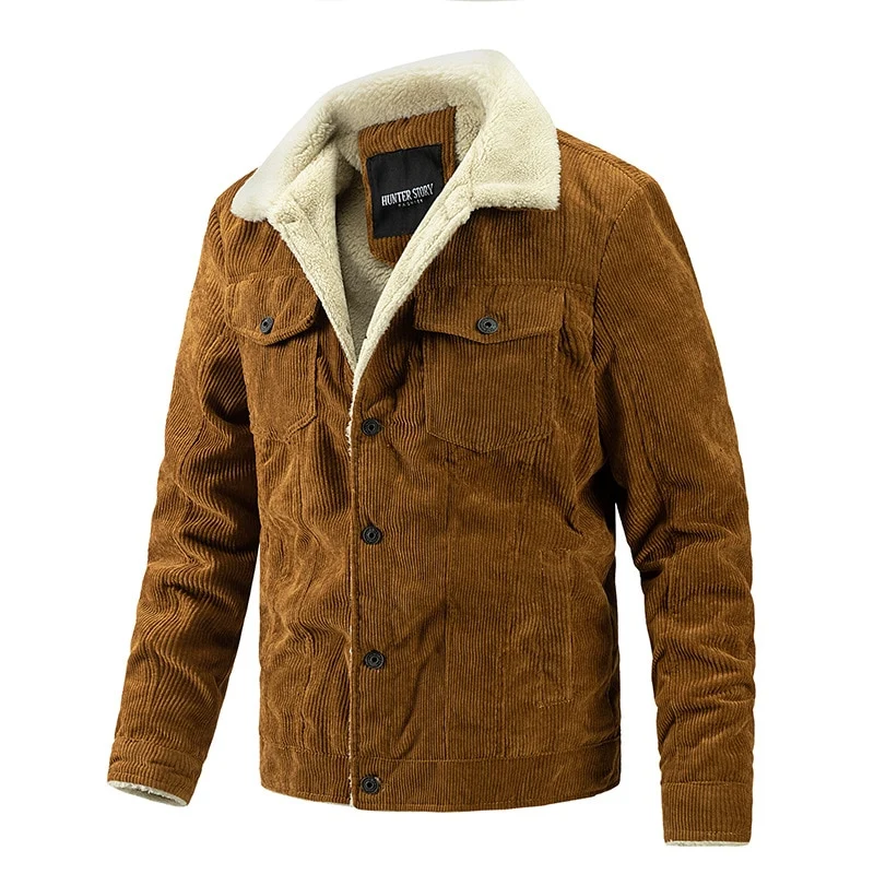 Vintage-Samtjacke für Herren