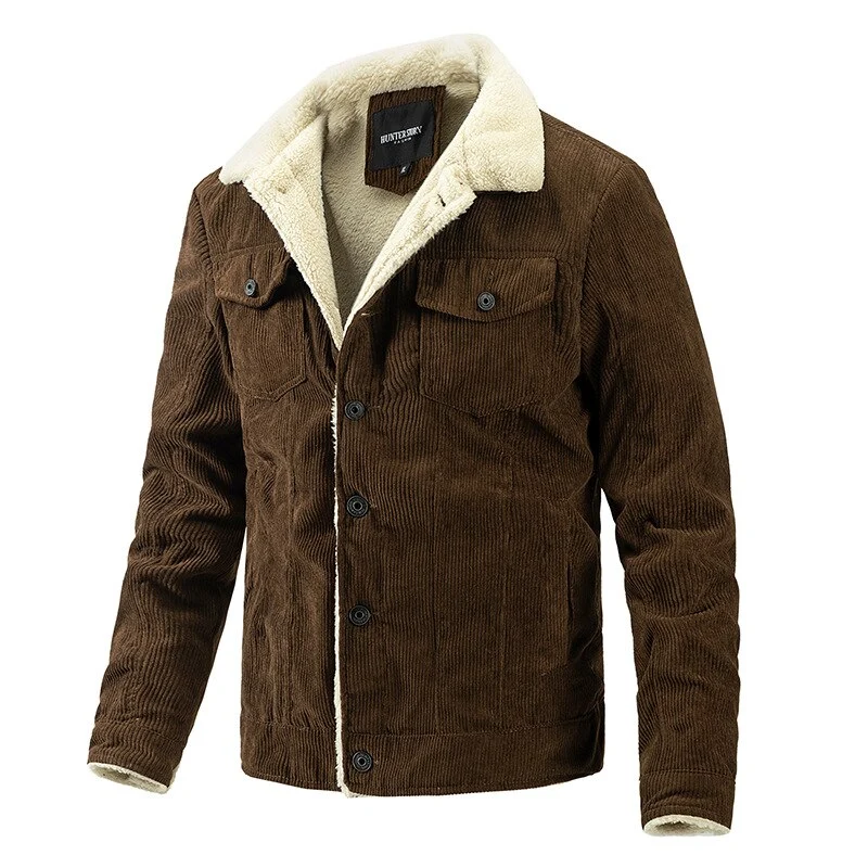 Vintage-Samtjacke für Herren