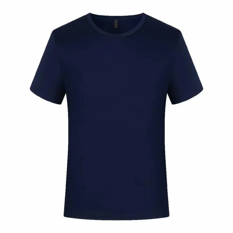 Vintage Marineblaues Herren-T-Shirt