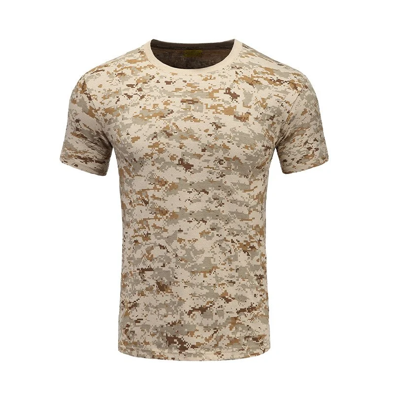 Vintage Militär Khaki T-Shirt Petit Bateau