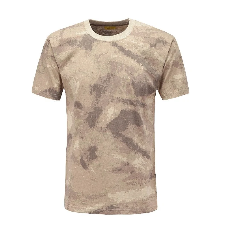 Vintage Militär Khaki T-Shirt Petit Bateau