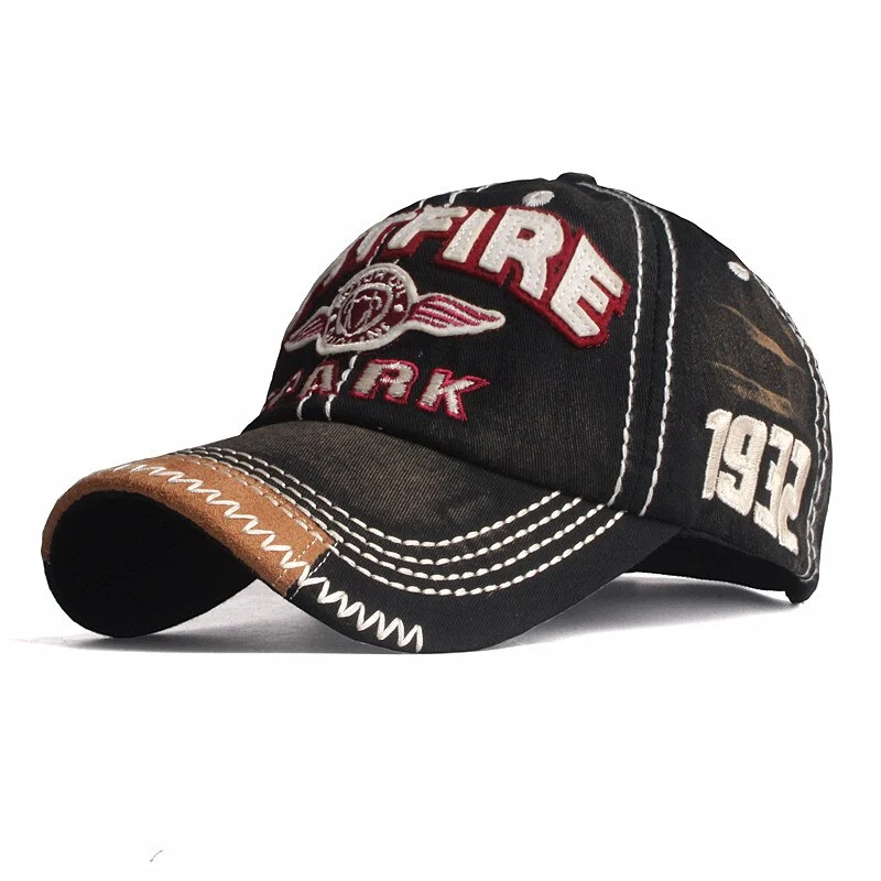 Vintage-Bikermütze für Herren